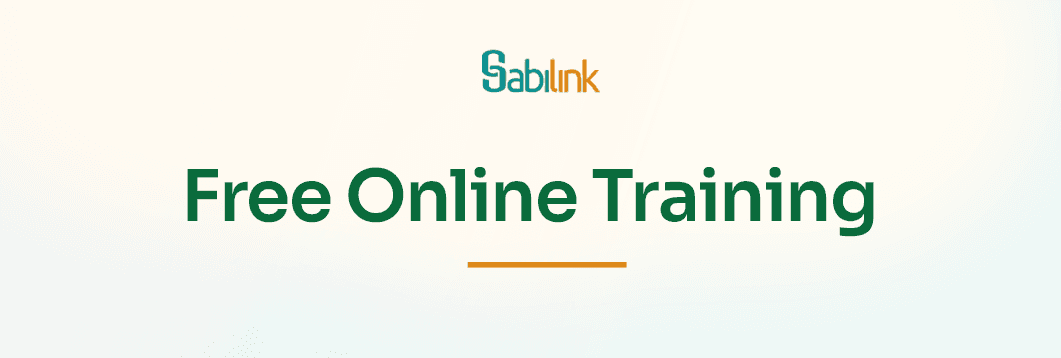 sabilink free online training registration