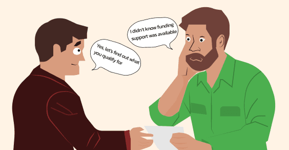 Illustration du manque de visibilite et d'expertise